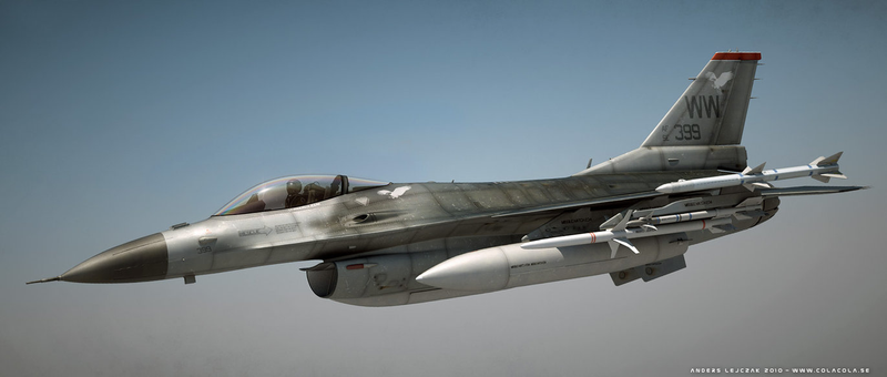 Illustration for article titled Incredibly realistic 3D renders of fighter planes